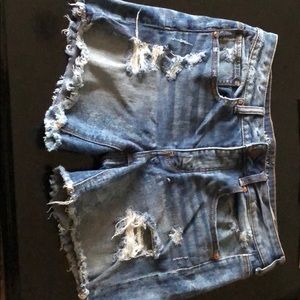 American Eagle Tomgirl Denim Shorts